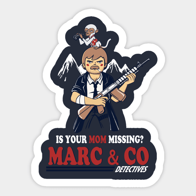 Marco Sticker by MuteLines